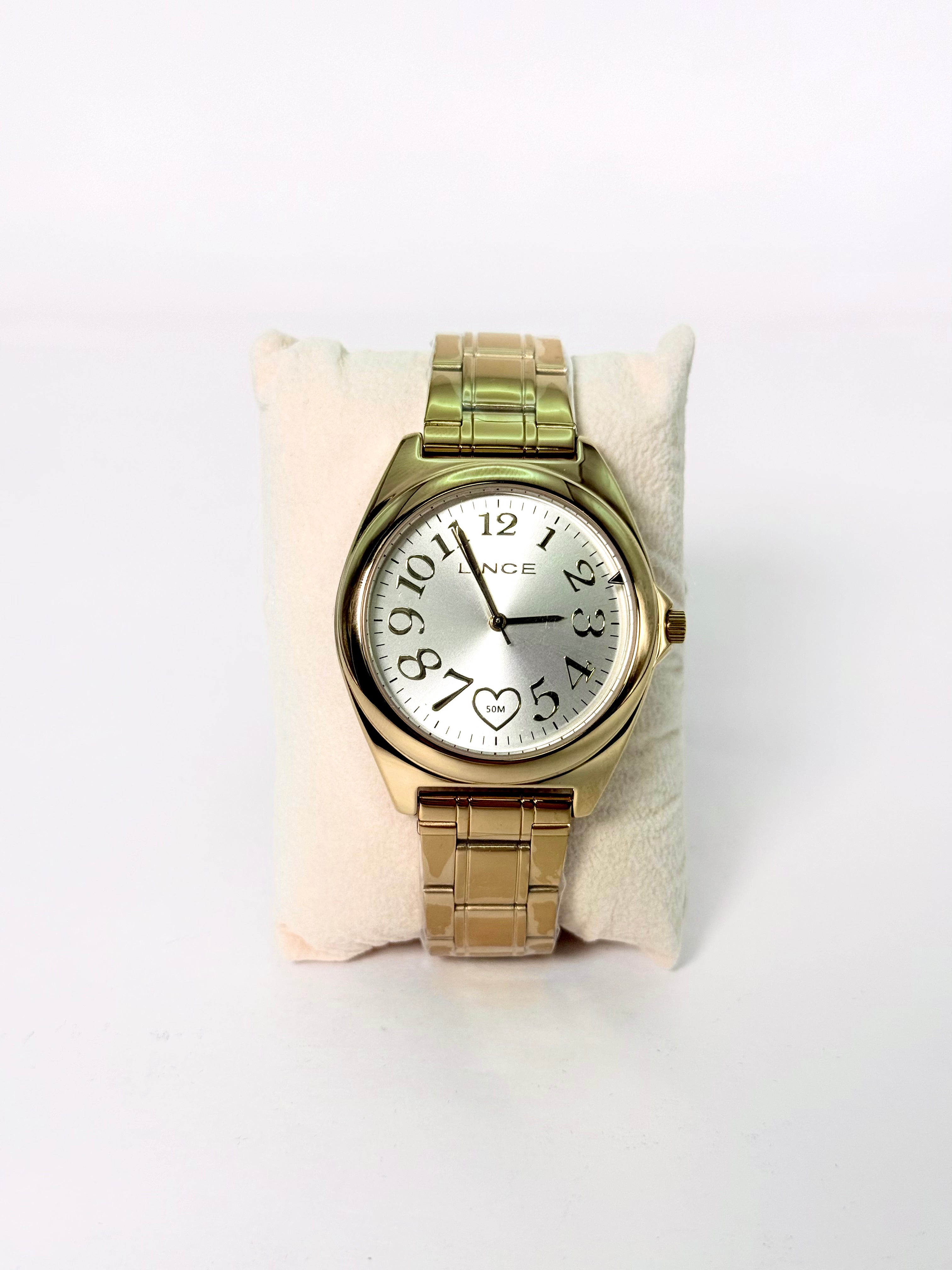 Relógio Lince Feminino Analógico LRGM051L38 Dourado