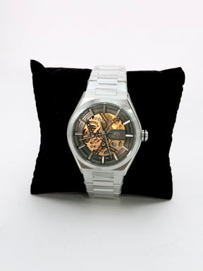 Relógio Orient Masculino RA‑AG0005G10B – Open Heart / Skeleton