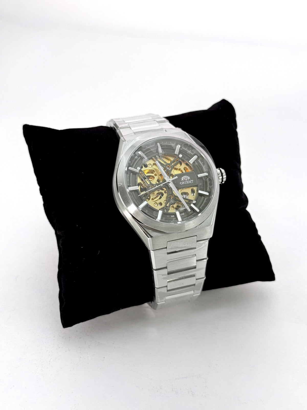 Relógio Orient Masculino RA‑AG0005G10B – Open Heart / Skeleton