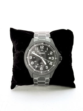 Relógio Orient Masculino – Esportivo com Pulseira de Silicone Preto