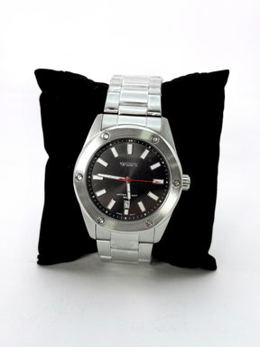 Relógio Masculino Aço Inox com Calendário