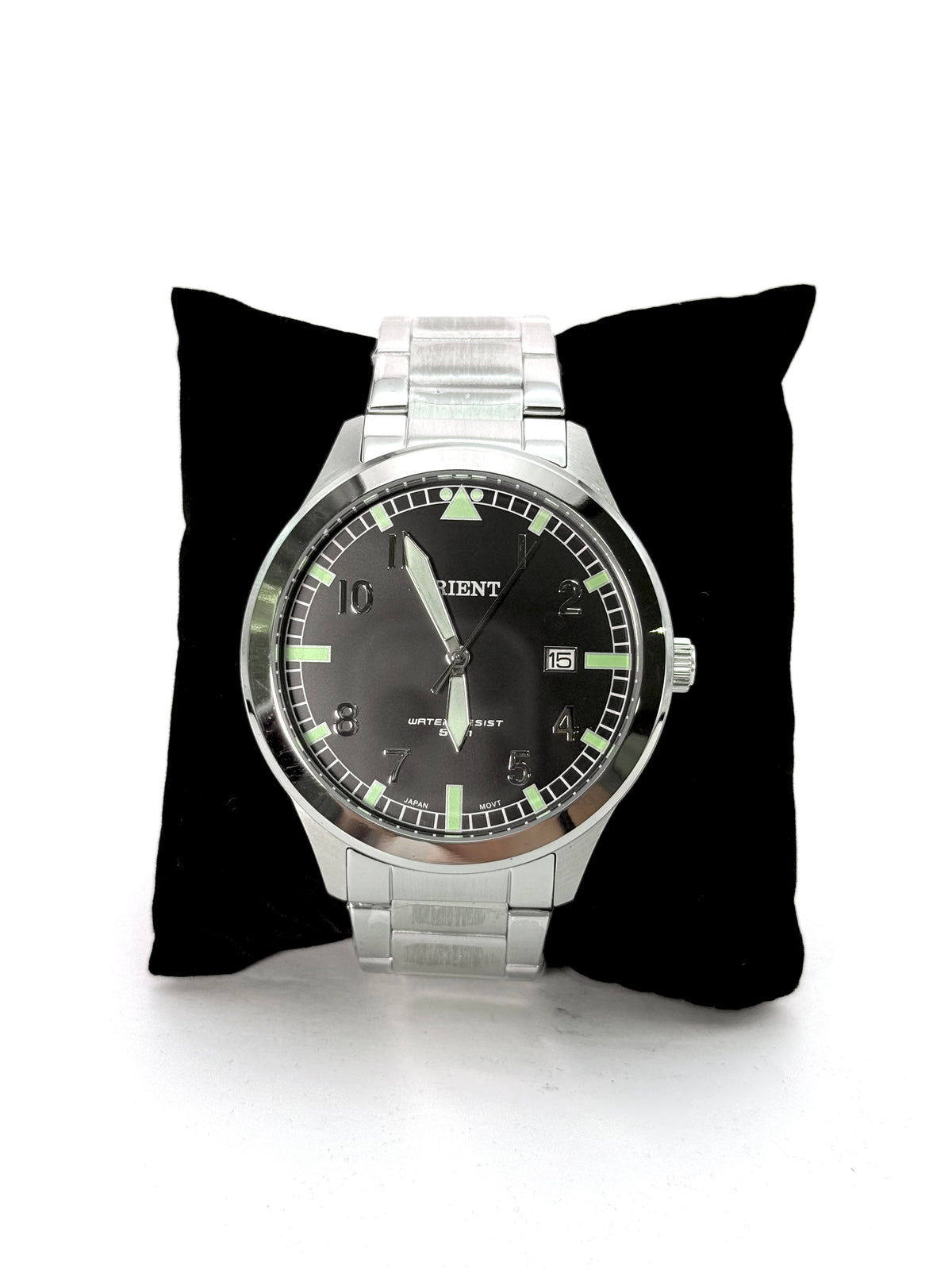 Relógio Orient Masculino – Aço Inox Preto