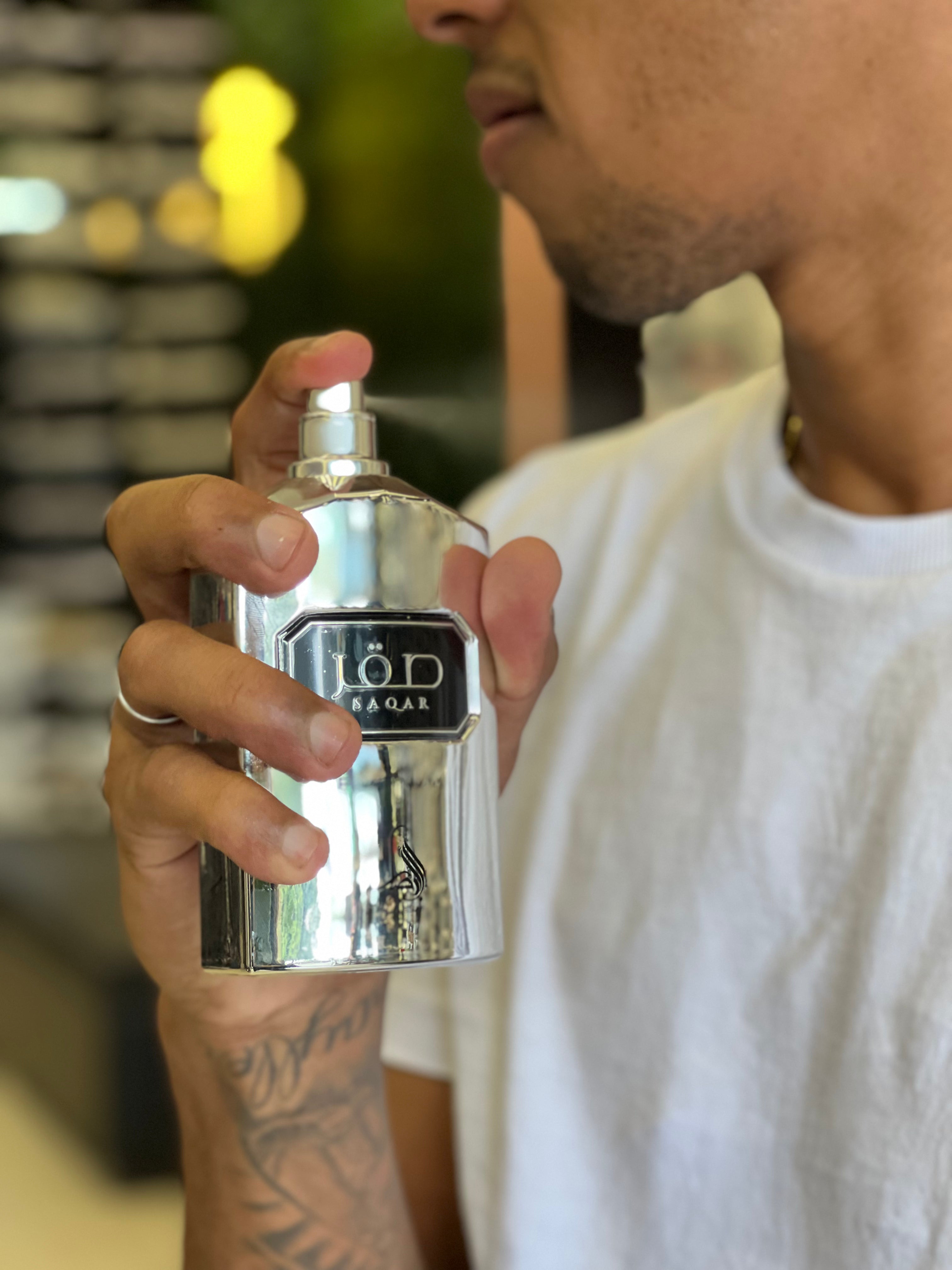 Al Absar Saqar Platinum - Perfume Masculino 100ml