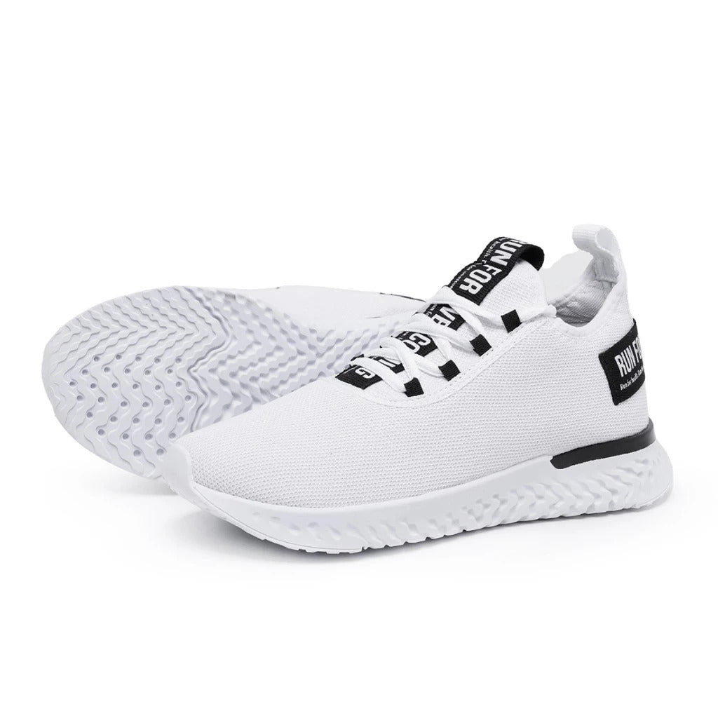 Tênis Masculino Oneflip JM002 Branco/Preto Runner