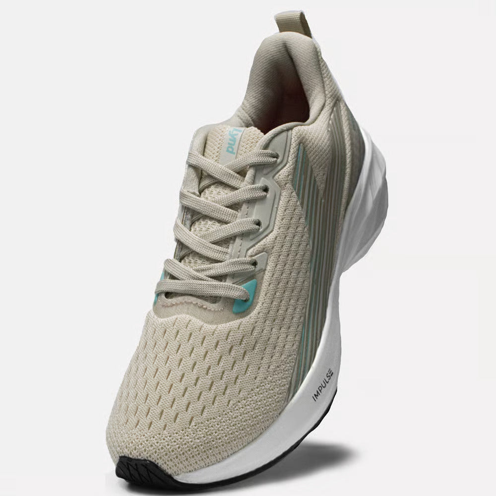 Tênis Lynd Chronos Bege/Verde Água – Performance e Estilo