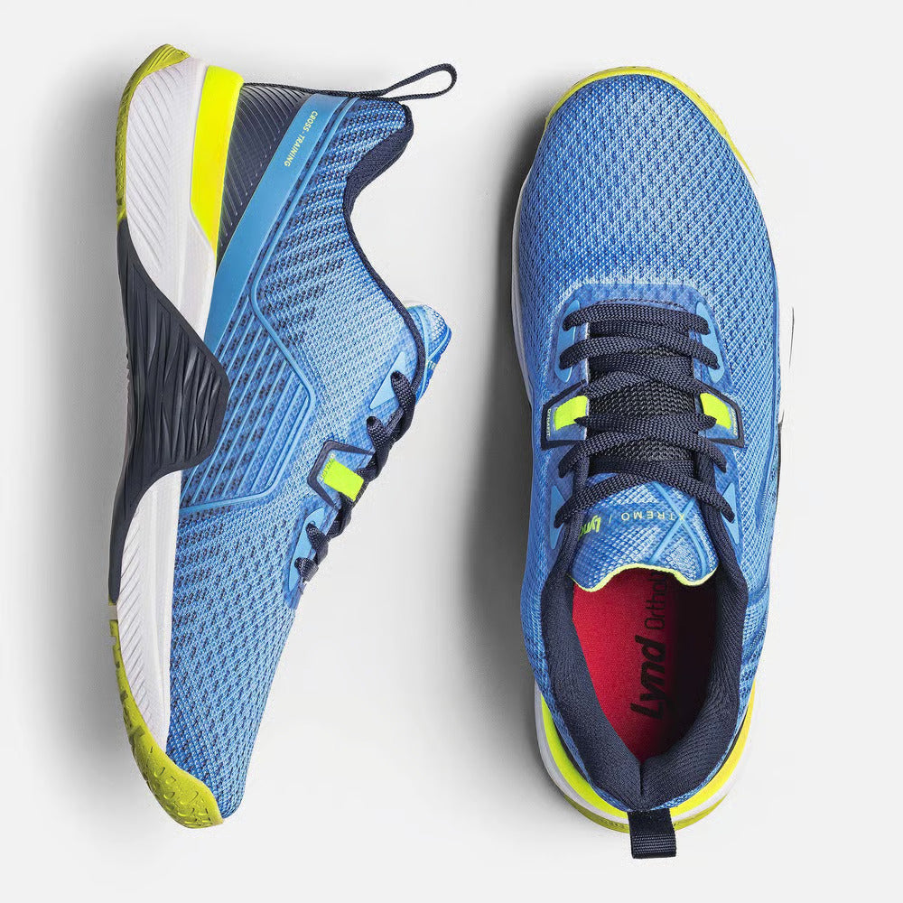 Tênis Lynd Xtremo – Azul/Marinho/Verde Cítrico