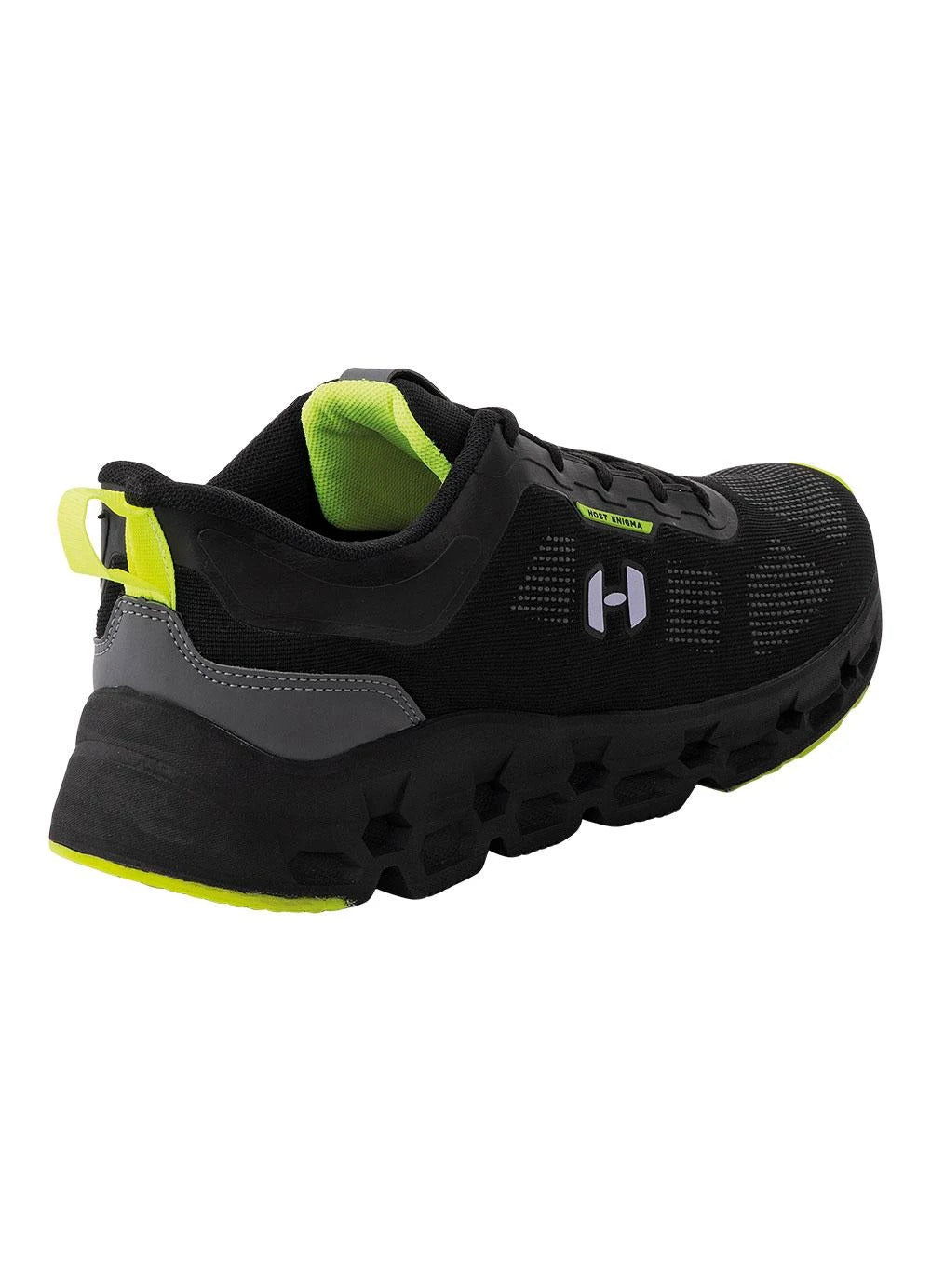 Tênis Host Runner Nitro Preto/Amarelo Cítrico