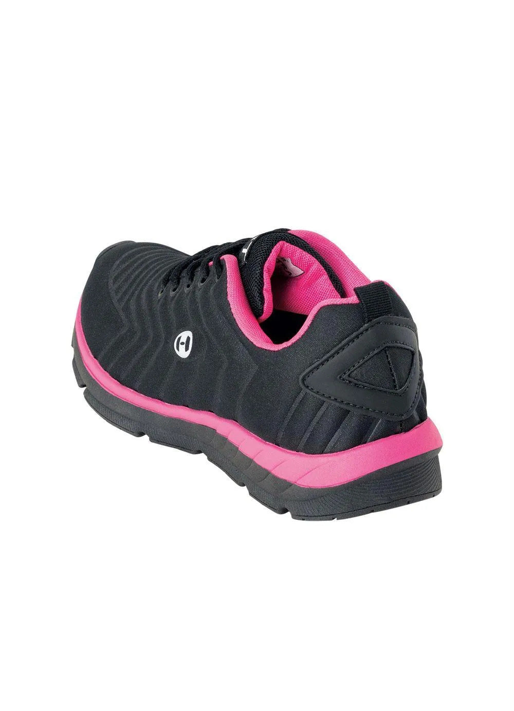 Tênis Feminino Host Cacharrel Preto com Detalhes Pink