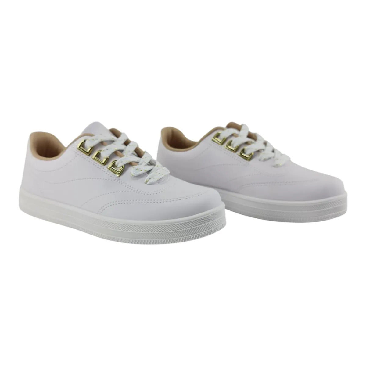Tênis Sabrinha Neo Branco – Casual Elegance