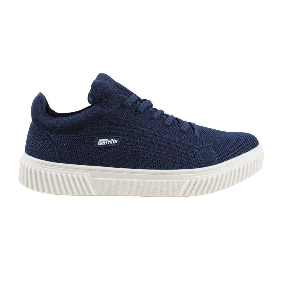 Actvitta Urban Knit Azul – Tênis Masculino Casual
